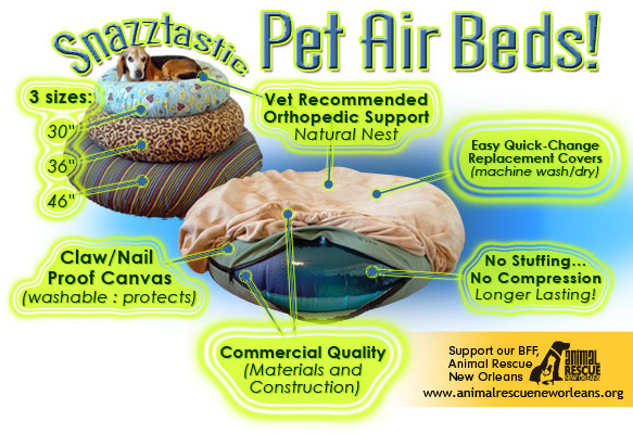 Gertie Gear pet air bed overview of details and benefits